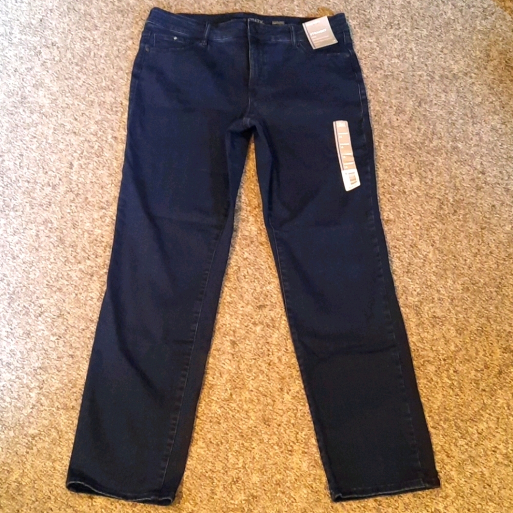Falls Creek Straight Stretch 16 Dark Wash Jeans